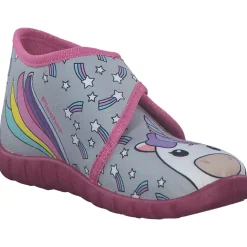 Fischer 641541-669, Hausschuhe & Pantoffeln, Kinder, graubunt