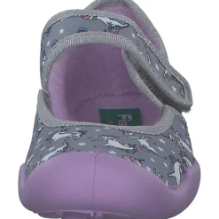 Fischer 642042-616, Hausschuhe & Pantoffeln, Kinder, grau/lila