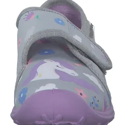 Fischer 642353-616, Hausschuhe & Pantoffeln, Kinder, grau/lila