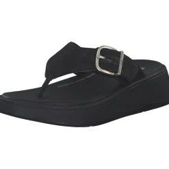 Fit Flop F-Mode Buckle Shimmer HG7, Zehentrenner, Damen, BLACK