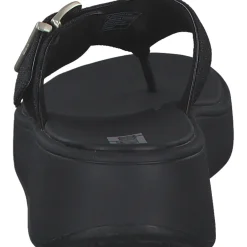 Fit Flop F-Mode Buckle Shimmer HG7, Zehentrenner, Damen, BLACK