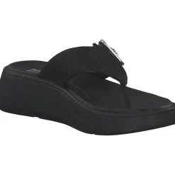 Fit Flop F-Mode Buckle Shimmer HG7, Zehentrenner, Damen, BLACK