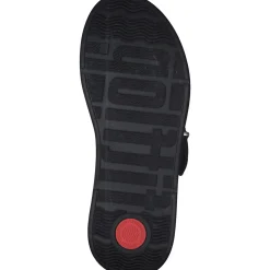 Fit Flop F-Mode Buckle Shimmer HG7, Zehentrenner, Damen, BLACK