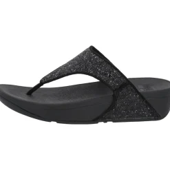 Fit Flop Lulu Glitter X03, Badeschuhe, Damen, Schwarz