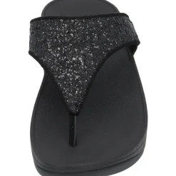 Fit Flop Lulu Glitter X03, Badeschuhe, Damen, Schwarz