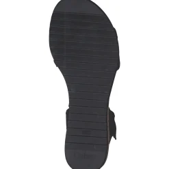 Gabor Comfort 62.759, Keilsandaletten, Damen, schwarz(Kork/schw)