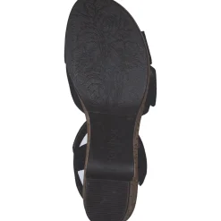 Gabor Comfort 62.072, Plateau-Sandaletten, Damen, schwarz (S.Kork)