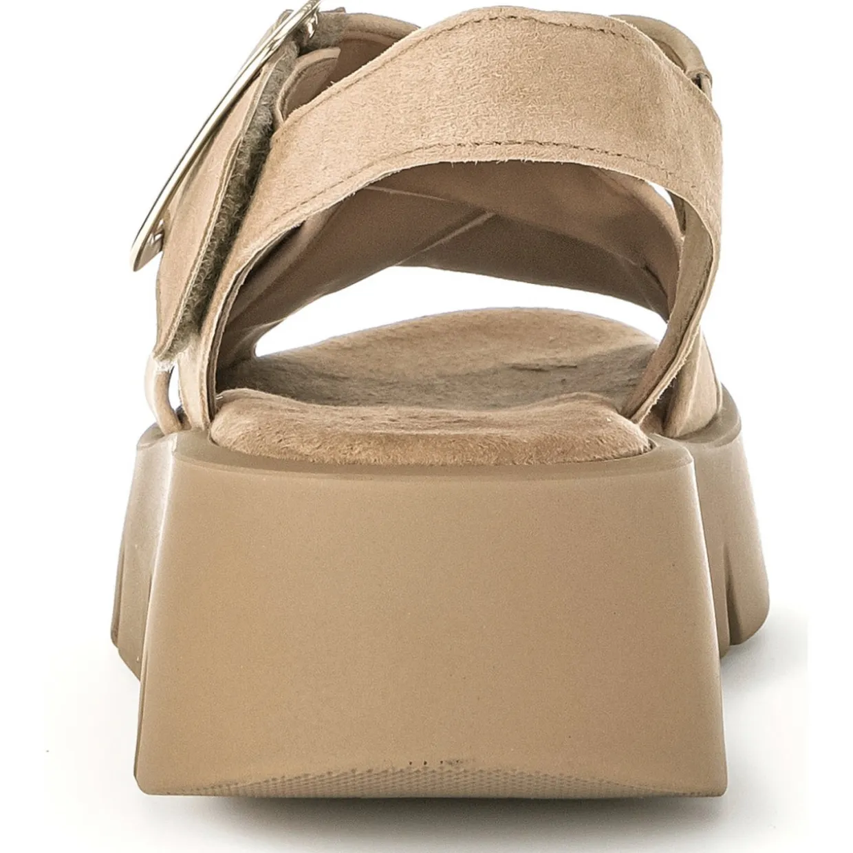 Gabor 24.752, Keilsandaletten, Damen, caramel (uni)