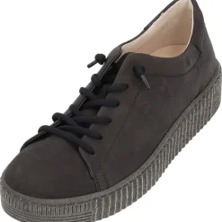 Gabor 43.331, Schnürschuhe, Damen, Grau