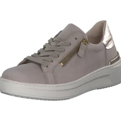 Gabor 23.280.12, Schnürschuhe, Damen, leinen/puder(gold)