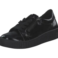 Gabor 53.334.97, Schnürschuhe, Damen, Schwarz (Schwarz Lack)