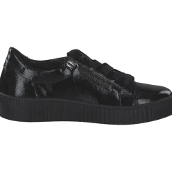 Gabor 53.334.97, Schnürschuhe, Damen, Schwarz (Schwarz Lack)