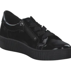 Gabor 53.334.97, Schnürschuhe, Damen, Schwarz (Schwarz Lack)