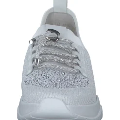 Gabor 63.455, Schnürschuhe, Damen, weiss (Glitter)