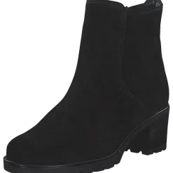 Gabor 52.800.47, Stiefeletten, Damen, Schwarz (Flausch)