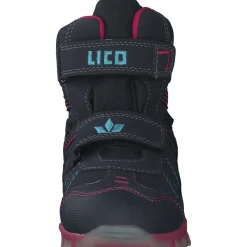 Geka Glitter V Blinky, Stiefel (Kinder), Kinder, marine/türkis/pink