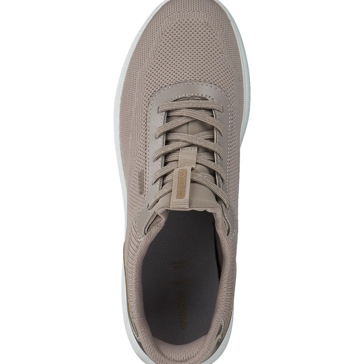 Geox D557MA, Slip-On-Sneaker, Damen, Beige