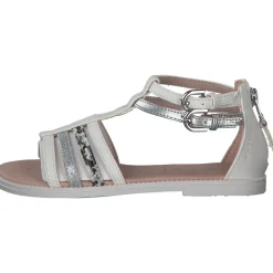 Geox J7235D, Sandalen (Kinder), Kinder, Weiß