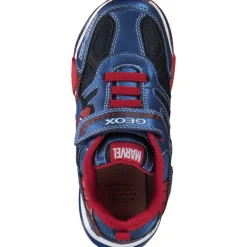 Geox J26FEB, Sneakers Low, Kinder, ROYAL/LIME