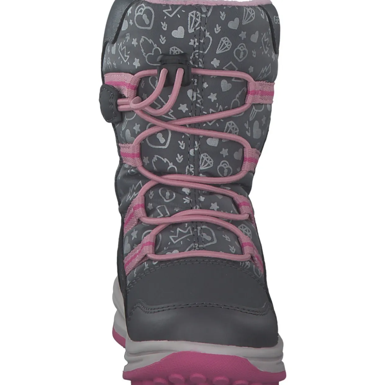 Geox J042UA, Winterstiefel, Kinder, Grau