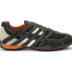 Geox U4207L, Sneakers Low, Herren, Grau