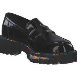 2 Go Shoes 8983401-902, Mokassins, Damen, schwarz (lack)