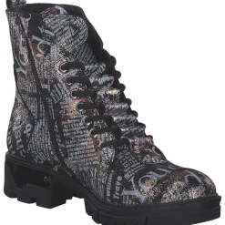 2 Go Shoes 8063501-99, Stiefeletten, Damen, metallic bedruckt