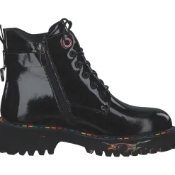 2 Go Shoes 8983501-902, Stiefeletten, Damen, schwarz (lack)