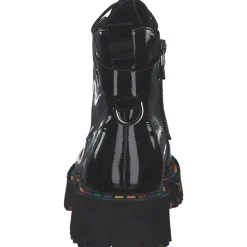 2 Go Shoes 8983501-902, Stiefeletten, Damen, schwarz (lack)