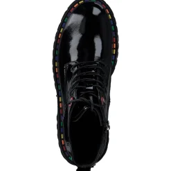 2 Go Shoes 8983501-902, Stiefeletten, Damen, schwarz (lack)