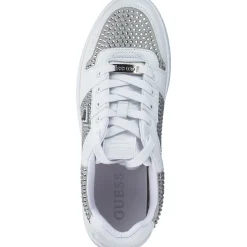 Guess FLFNRS-ELE12 NARESA2, Schnürschuhe, Damen, Weiß (White)