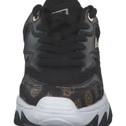 Guess FLTNOW-FAL12, Schnürschuhe, Damen, Schwarz