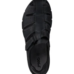 IMAC 552780, offene Schuhe, Herren, Schwarz
