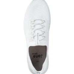Jana Shoes 24761, Schnürschuhe, Damen, white