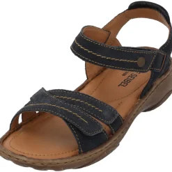 Josef Seibel 64902651/530 HANNAH 02, Keilsandaletten, Damen, Blau/Braun