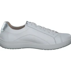 Josef Seibel Megan 01 96301, Schnürschuhe, Damen, WEISS-SILBER