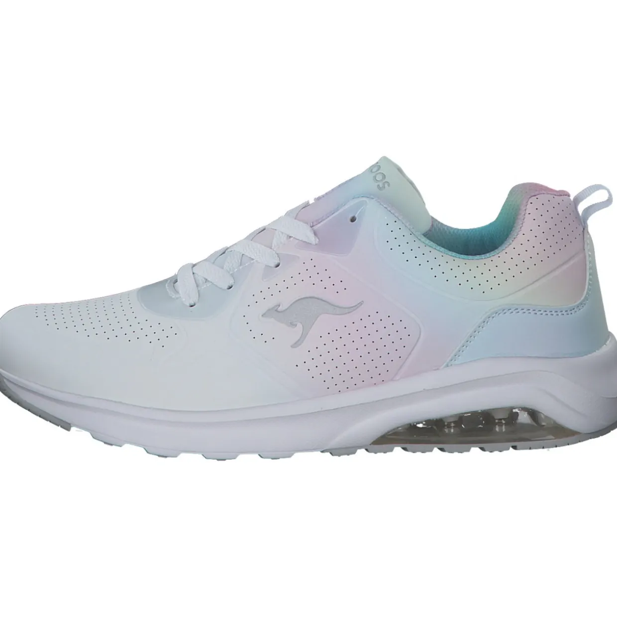 KangaROOS K-Air Ora Brand 39319, Schnürschuhe, Damen, white/holo
