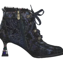 Laura Vita OLIVEO-03, Stiefeletten, Damen, BLEU