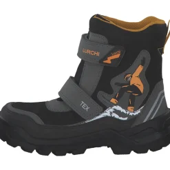 Lurchi 63L1033013, Winterstiefel, Kinder, black-yellow