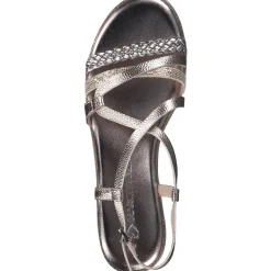 Marco Tozzi 2-28616-42/532 M2861642, Keilsandaletten, Damen, ROSE MET. COMB