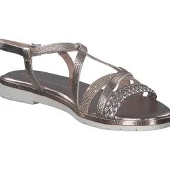 Marco Tozzi 2-28616-42/532 M2861642, Keilsandaletten, Damen, ROSE MET. COMB