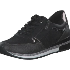 Marco Tozzi 2-23713-41/091, Schnürschuhe, Damen, BLACK / GUN MTL
