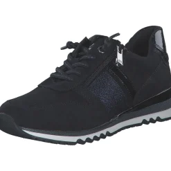 Marco Tozzi 2-23707-41/888, Schnürschuhe, Damen, Blau (Dk.Navy comb)