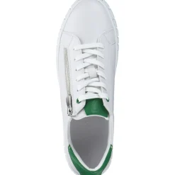 Marco Tozzi 23764, Schnürschuhe, Damen, WHITE/GREEN