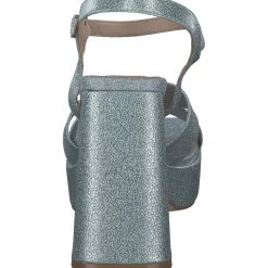 Menbur 24032, Plateau-Sandaletten, Damen, blue shadow