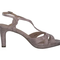 Menbur 24195, Plateau-Sandaletten, Damen, pale rose