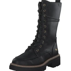 Mustang 1437503, Stiefeletten, Damen, Schwarz