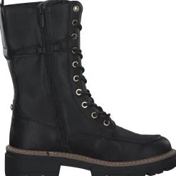 Mustang 1437503, Stiefeletten, Damen, Schwarz