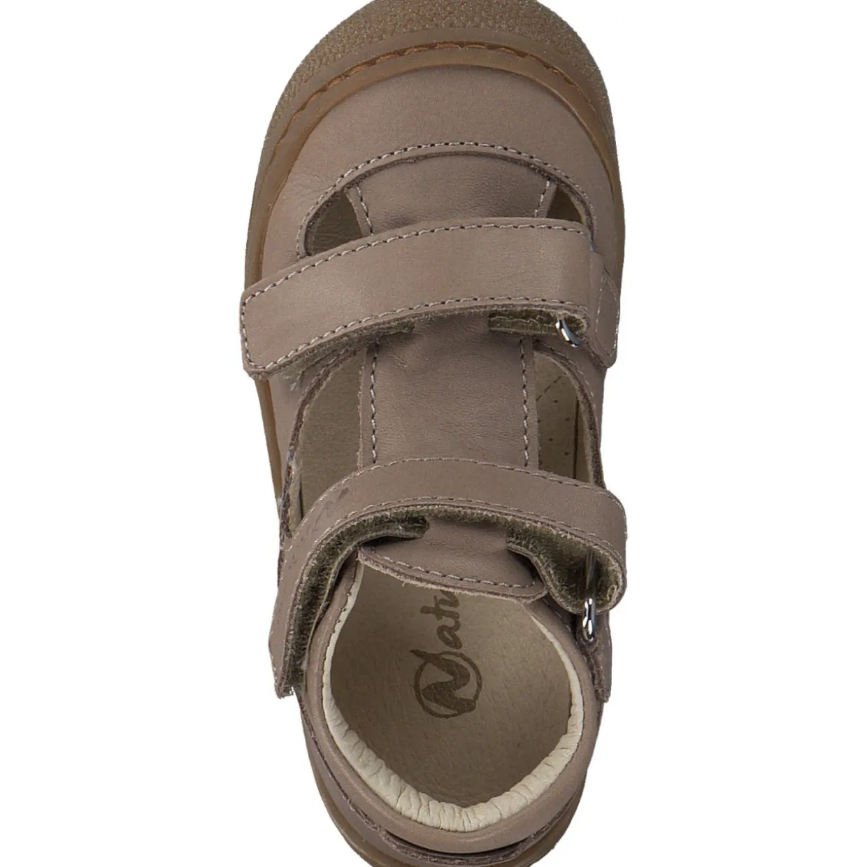 Naturino Puffy 2013359, Lauflernschuhe, Kinder, Taupe
