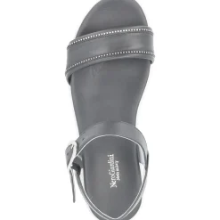 NeroGiardini E307812D, Keilsandaletten, Damen, Schwarz (Black)